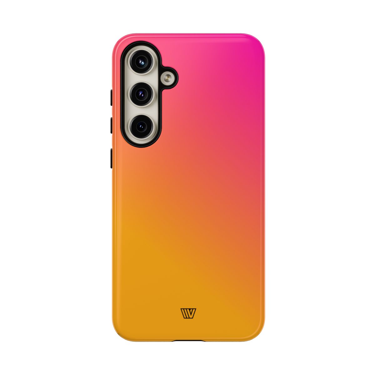 Hot Pink Orange Tough Phone Case