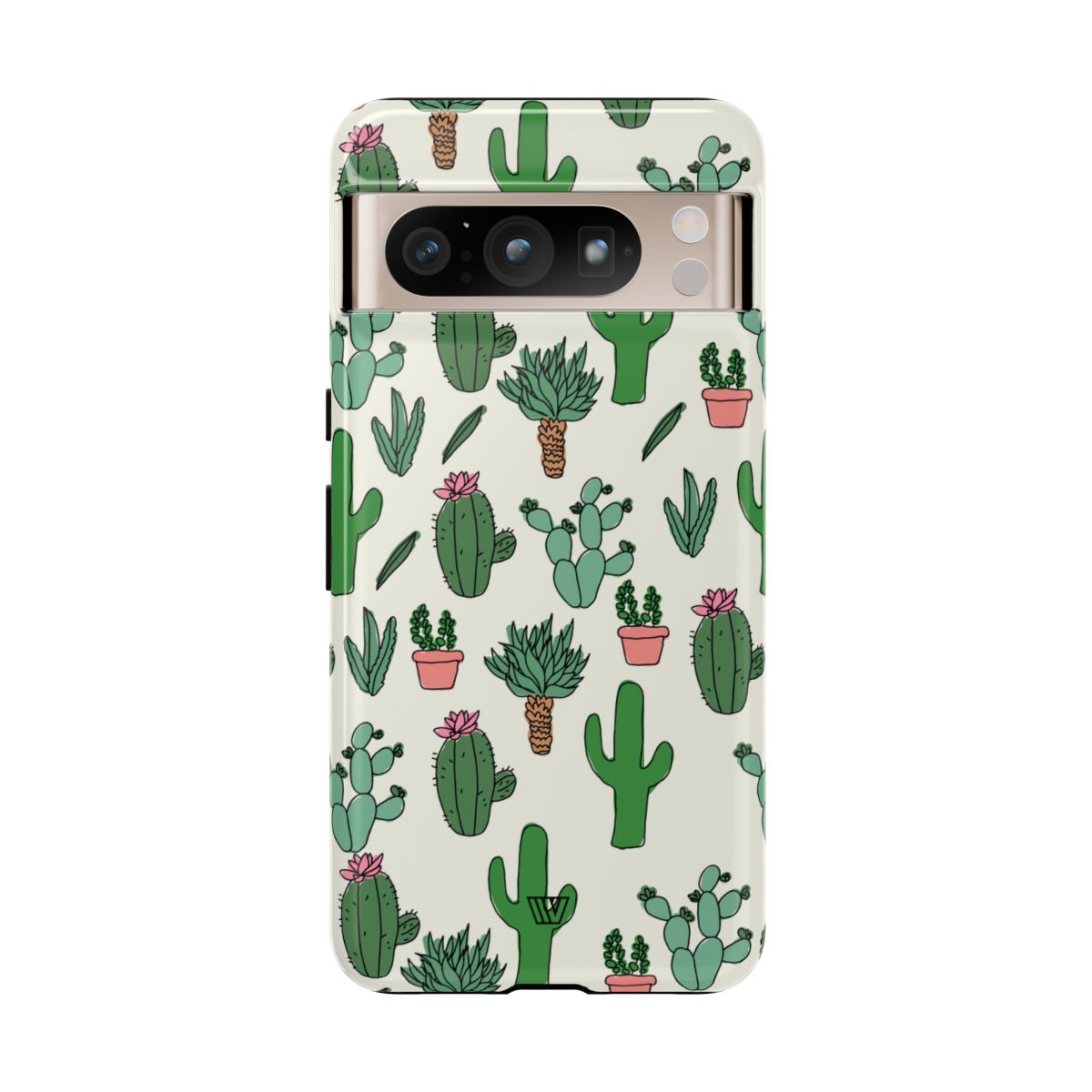 Tough Impact-Resistant Phone Case CACTUS DOODLES