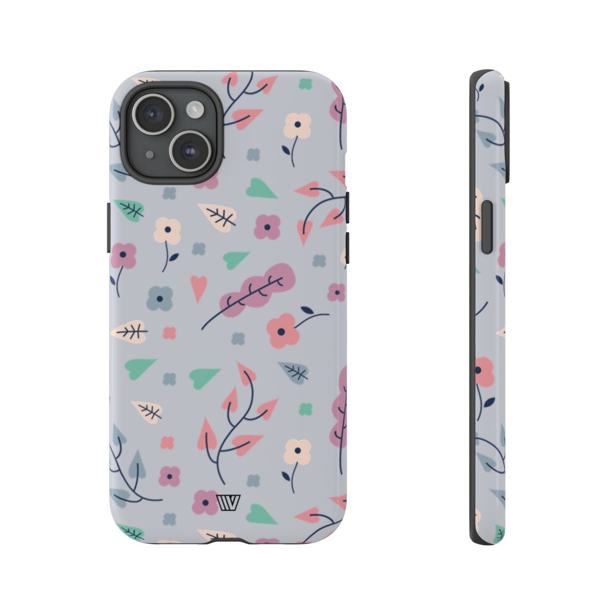 Petal Pastels Tough Phone Case with Dual-Layer Protection