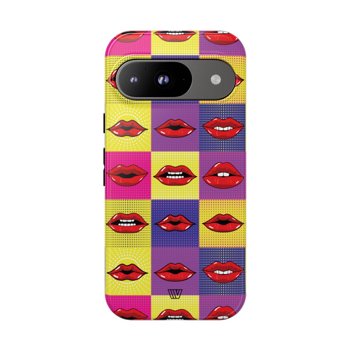 Tough Phone Case Dual-layer Protection POP ART LIPS
