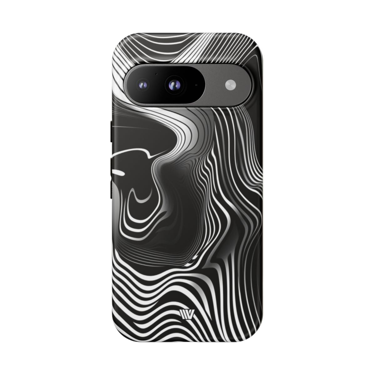 Abstract Zebra Stripes Tough Phone Case