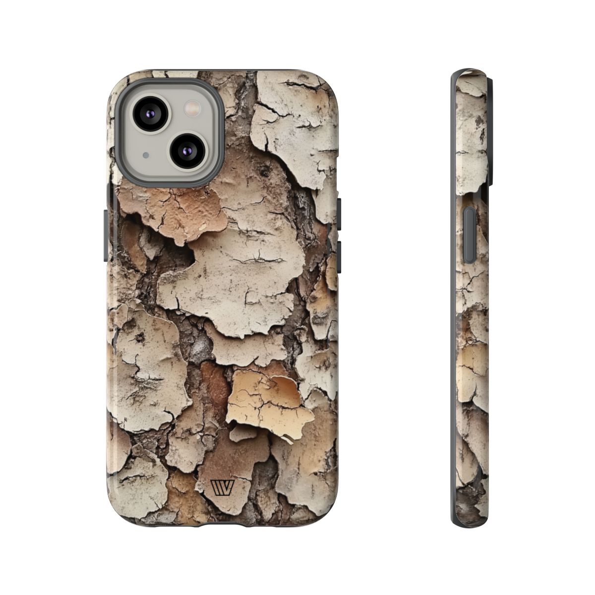 Tough Phone Case Dual-Layer Protection TREE BARK