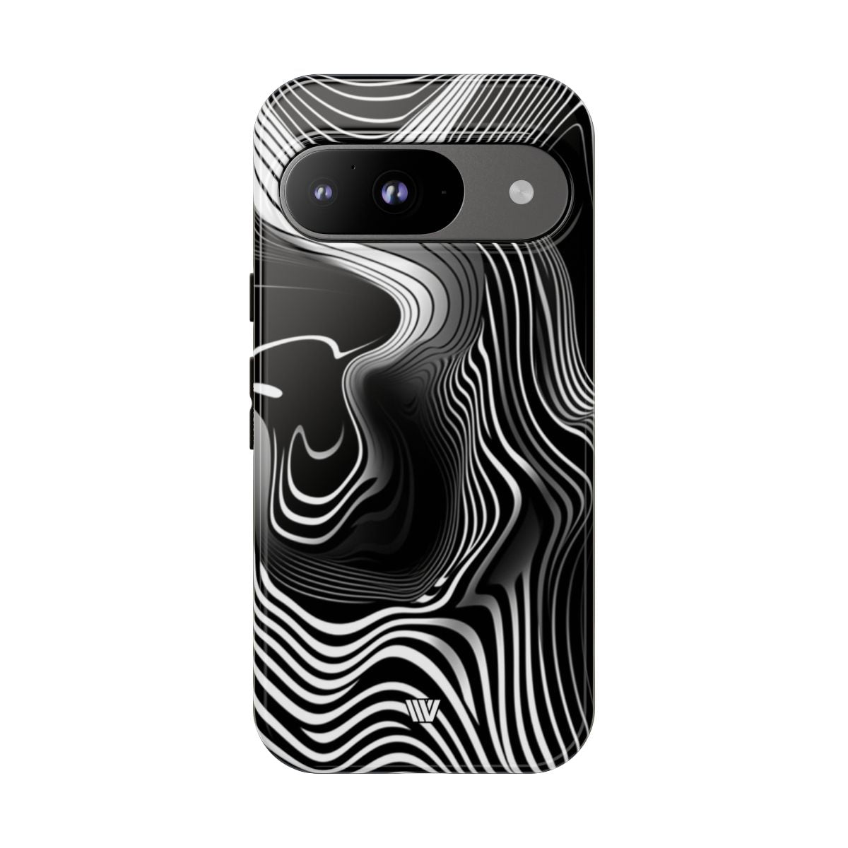 Abstract Zebra Stripes Tough Phone Case
