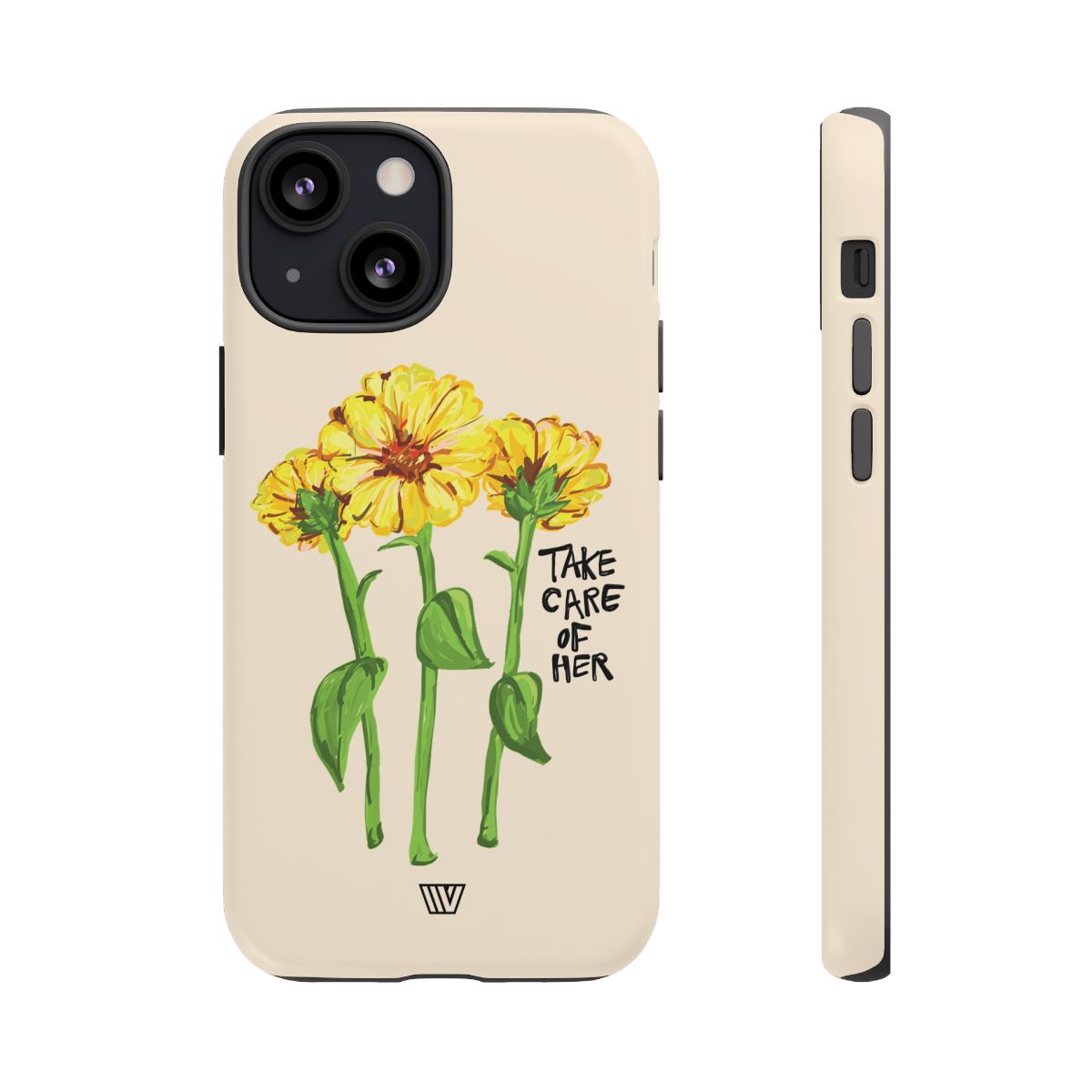 Tough Impact-Resistant Phone Case TAKE CARE OF HER