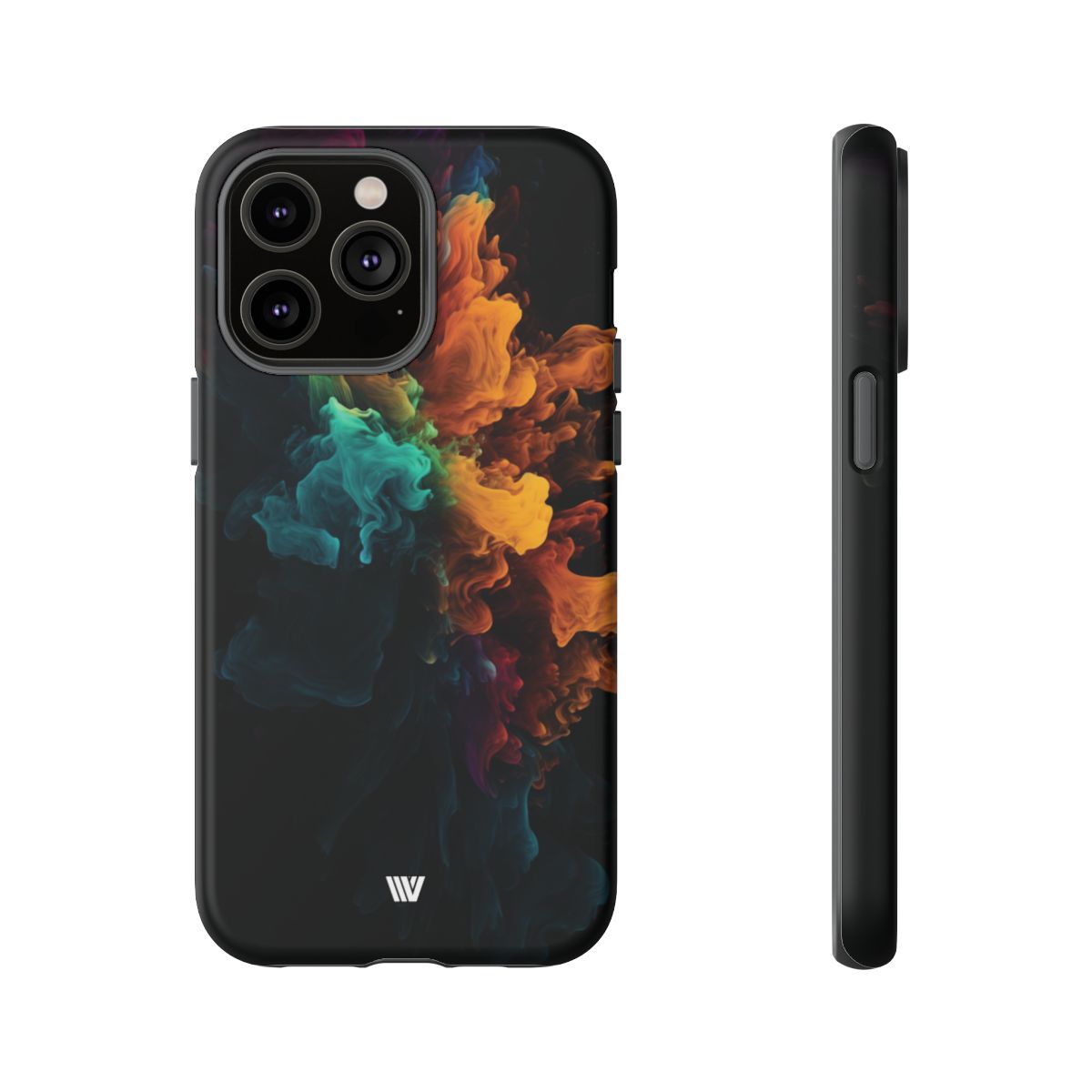 Tough Phone Case Dual-Layer Protection Color Burst