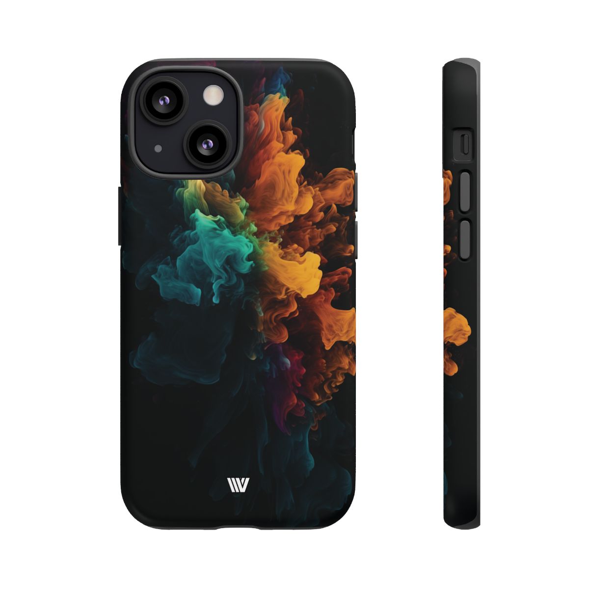 Tough Phone Case Dual-Layer Protection Color Burst