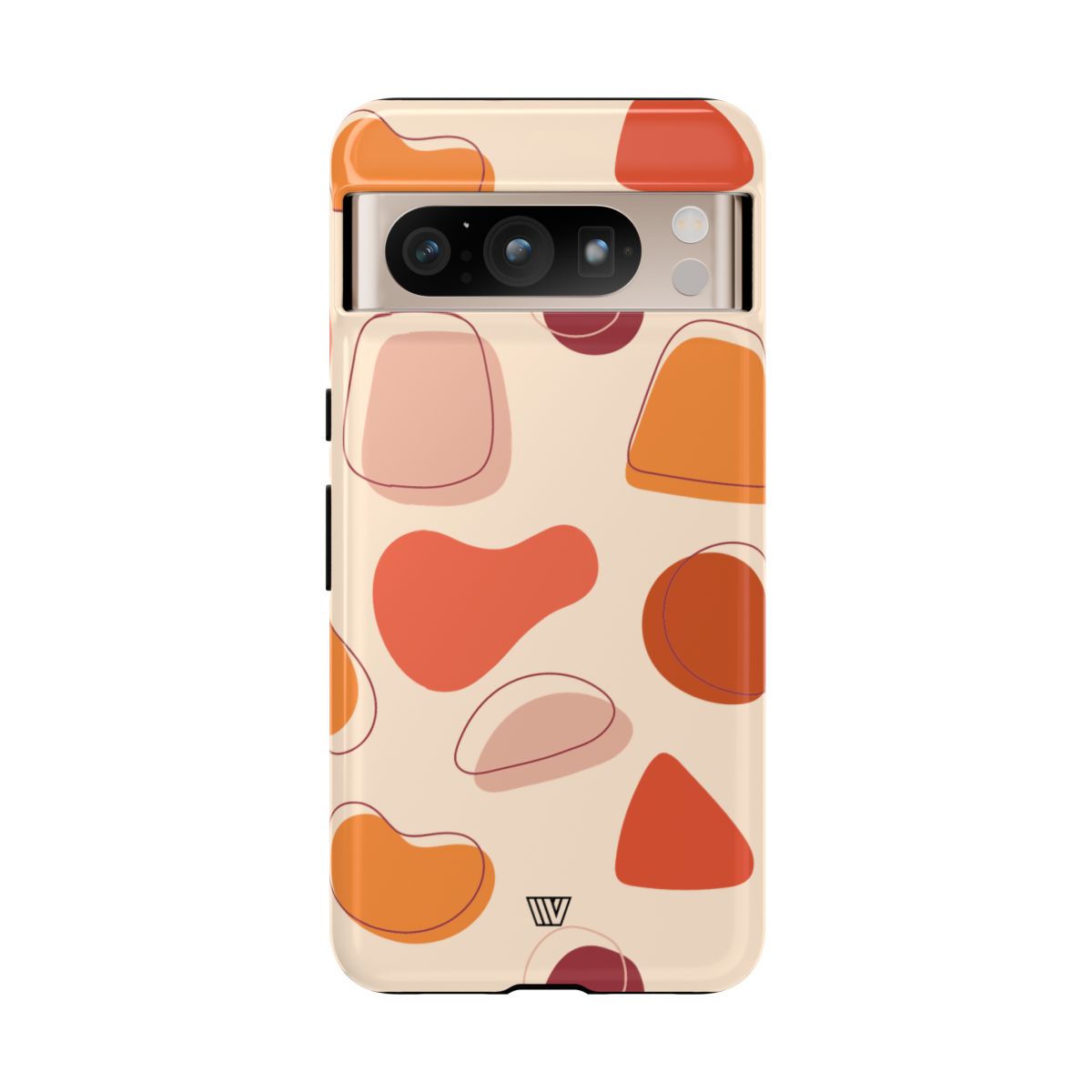 Tough Impact-Resistant Phone Case with Dual Layer WARM SHAPES