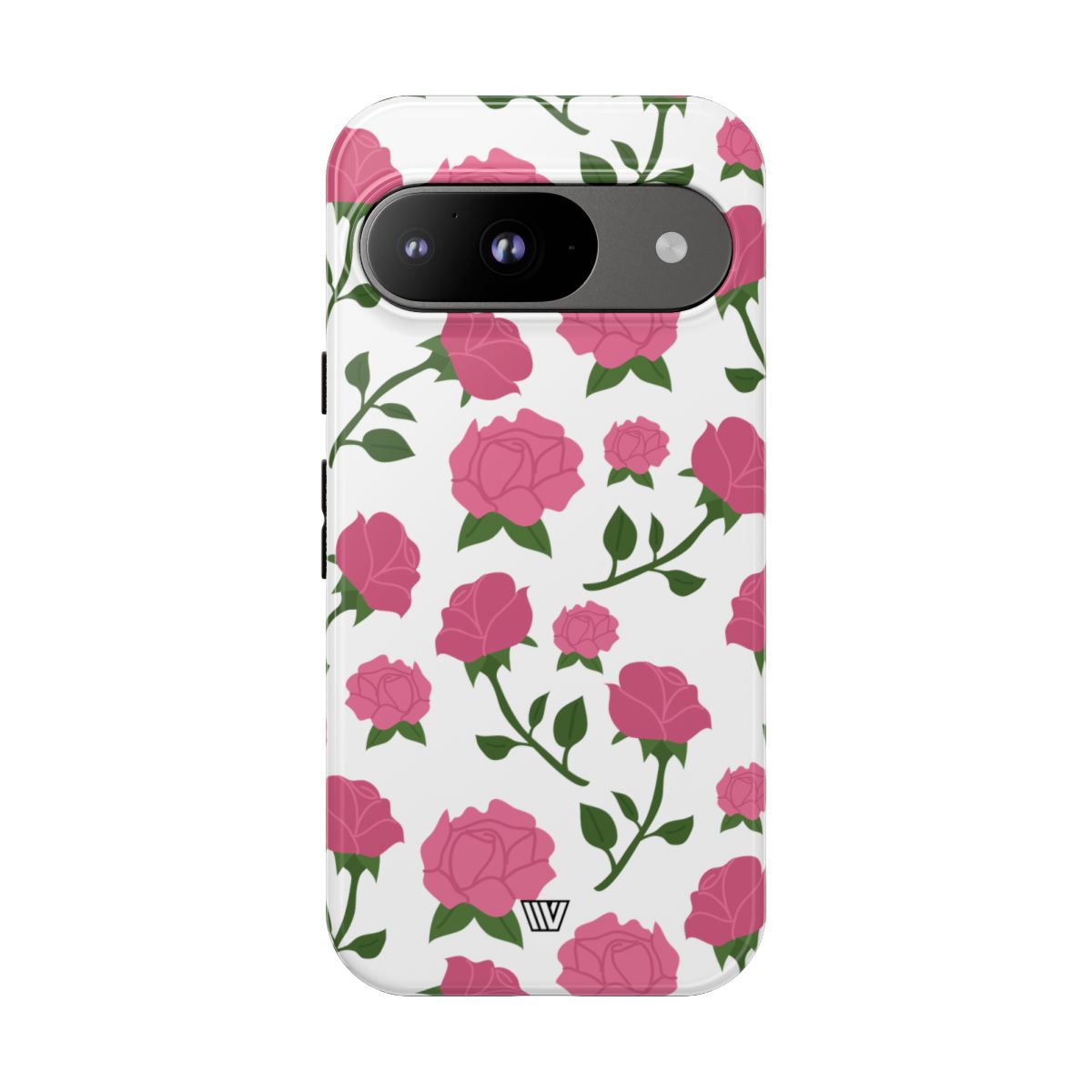 Pink Roses Tough Phone Case Dual-Layer Protective Trovvve