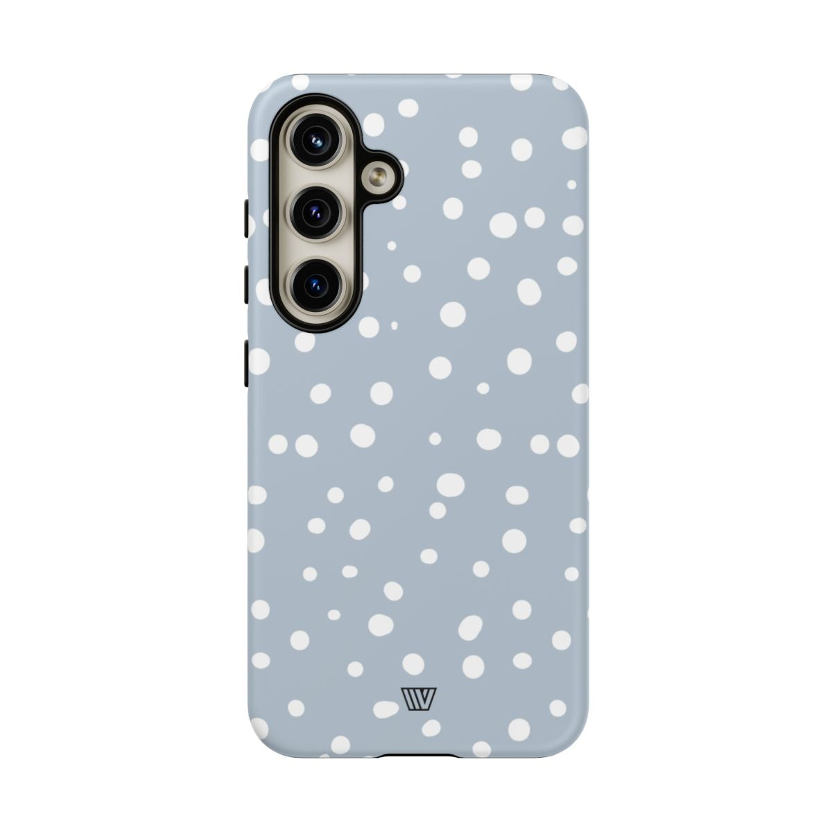 Blue Haze Dots Tough Phone Case Dual-Layer Protective Phone Case
