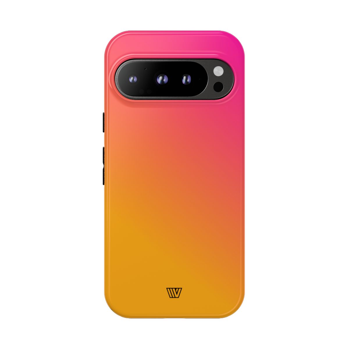 Hot Pink Orange Tough Phone Case