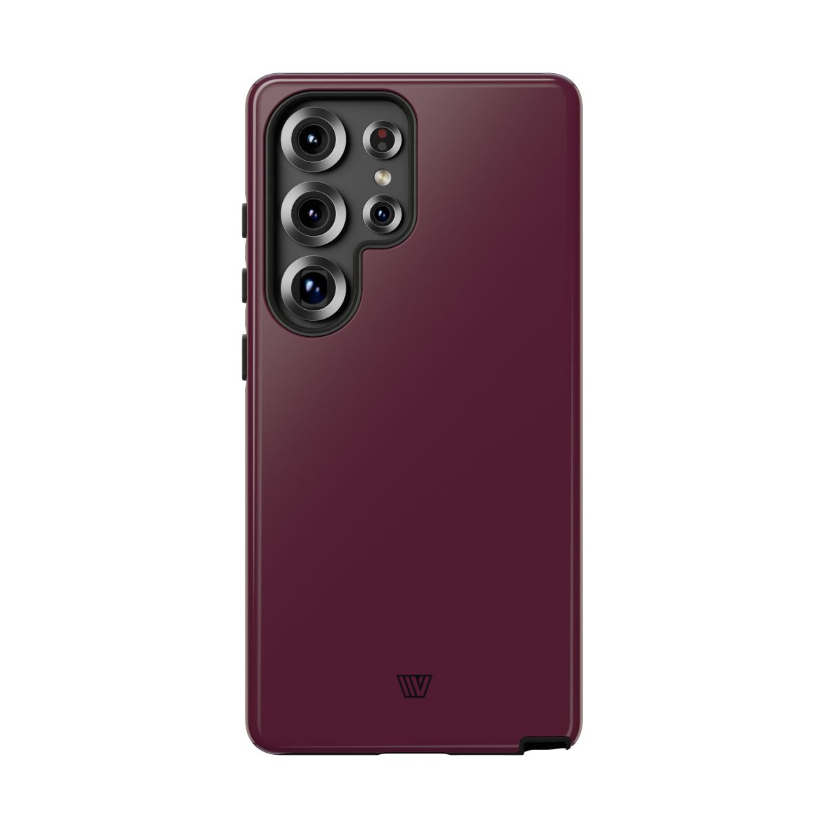 Tough Phone Case Wine Berry Protective Dual-Layer Polycarbonate Shell