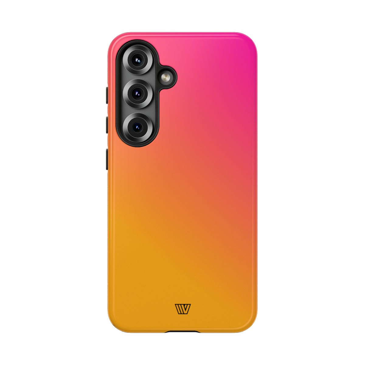 Hot Pink Orange Tough Phone Case