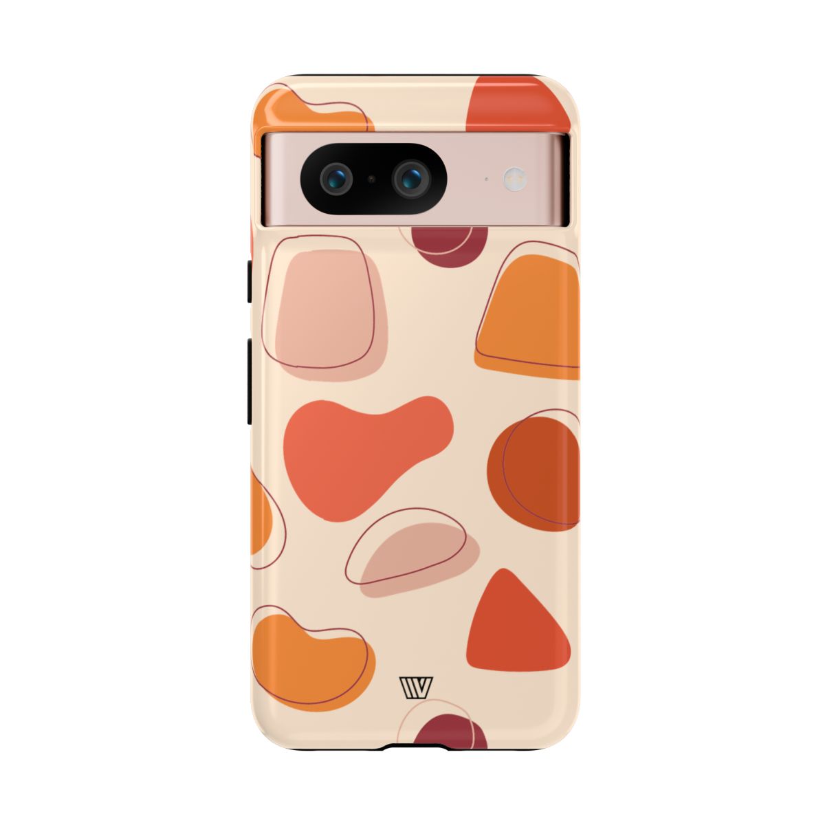 Tough Impact-Resistant Phone Case with Dual Layer WARM SHAPES