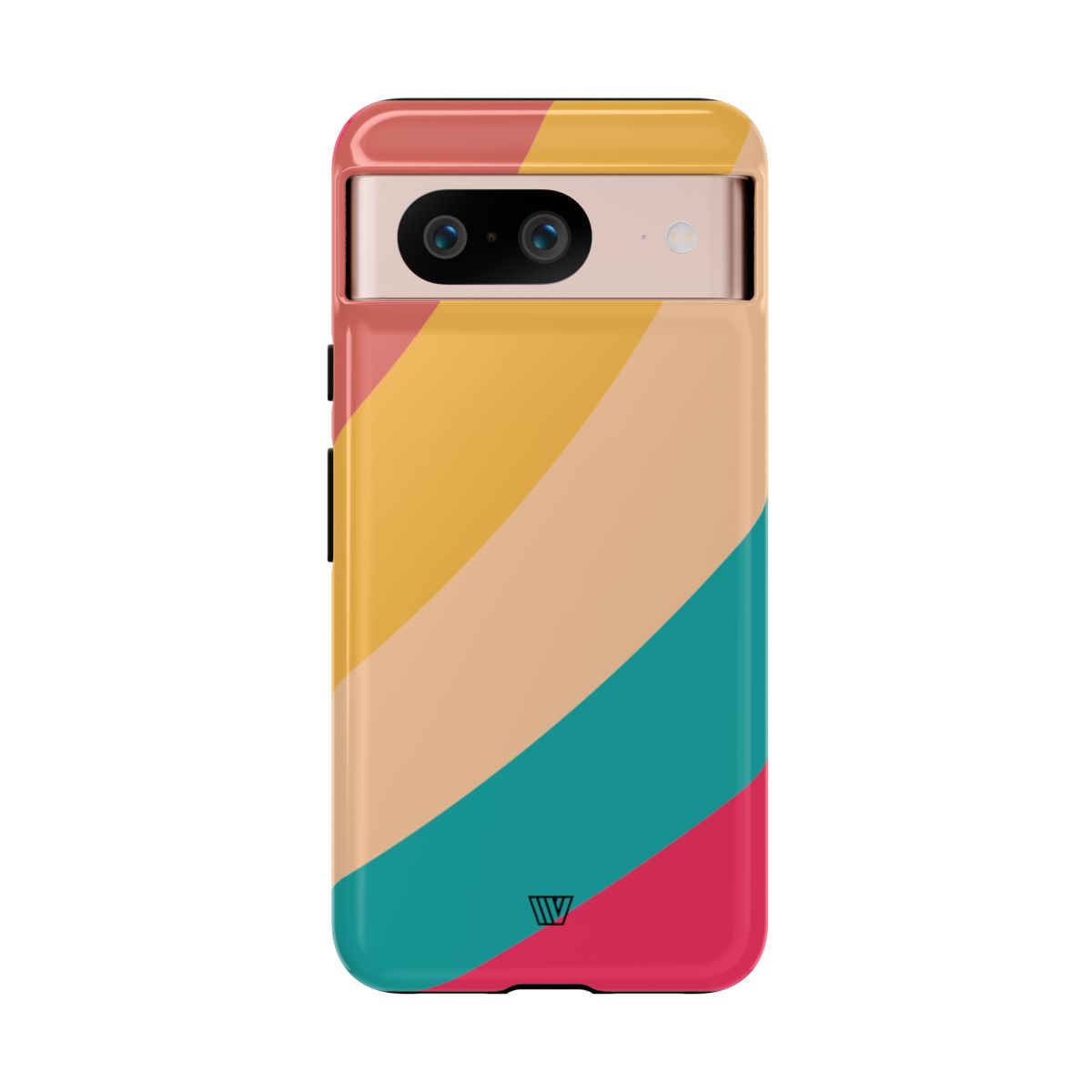 Rainbow Tough Phone Case Durable Impact-Resistant Shell SUMMER BY THE SEA