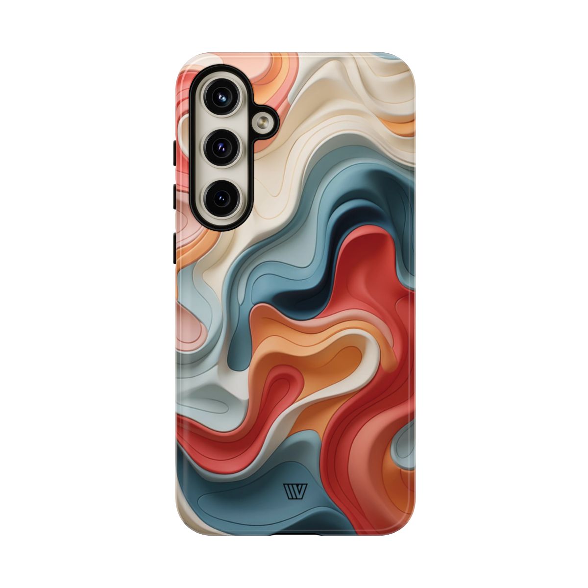 3D Colorful Clay Tough Phone Case