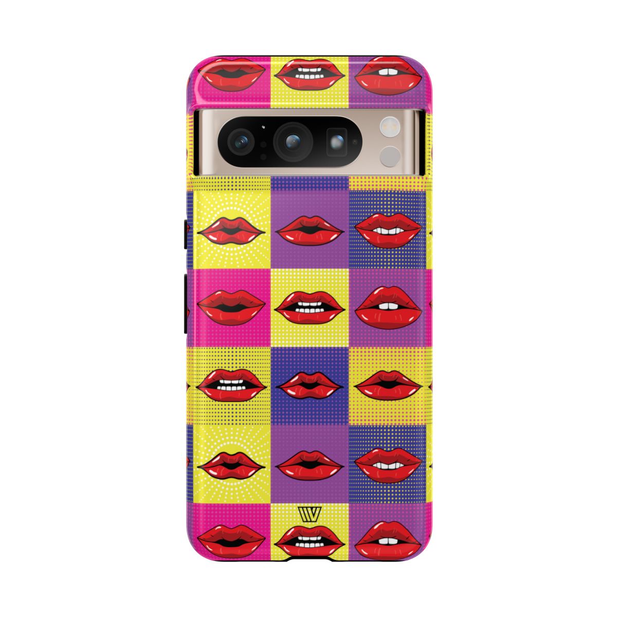 Tough Phone Case Dual-layer Protection POP ART LIPS