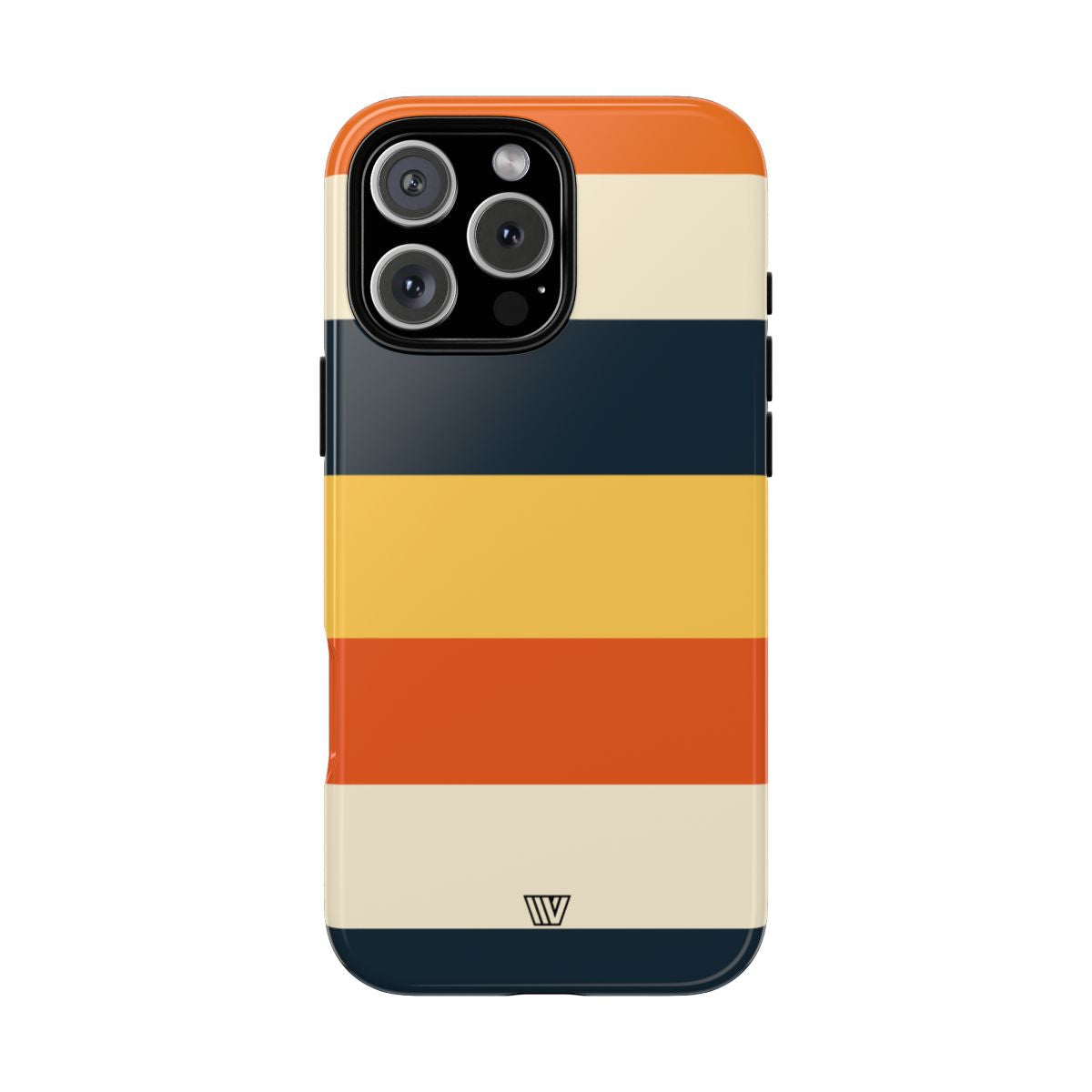 Beach Sunset Stripes Tough Phone Case