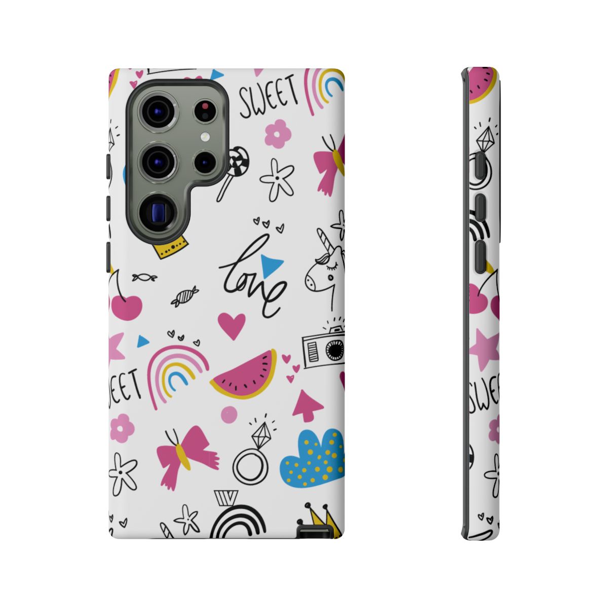 Tough Impact Resistant Phone Case SWEET LOVE