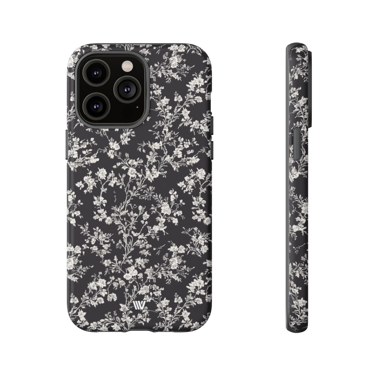 Tough Phone Case Impact Resistant Dual-Layer INKED PETALS