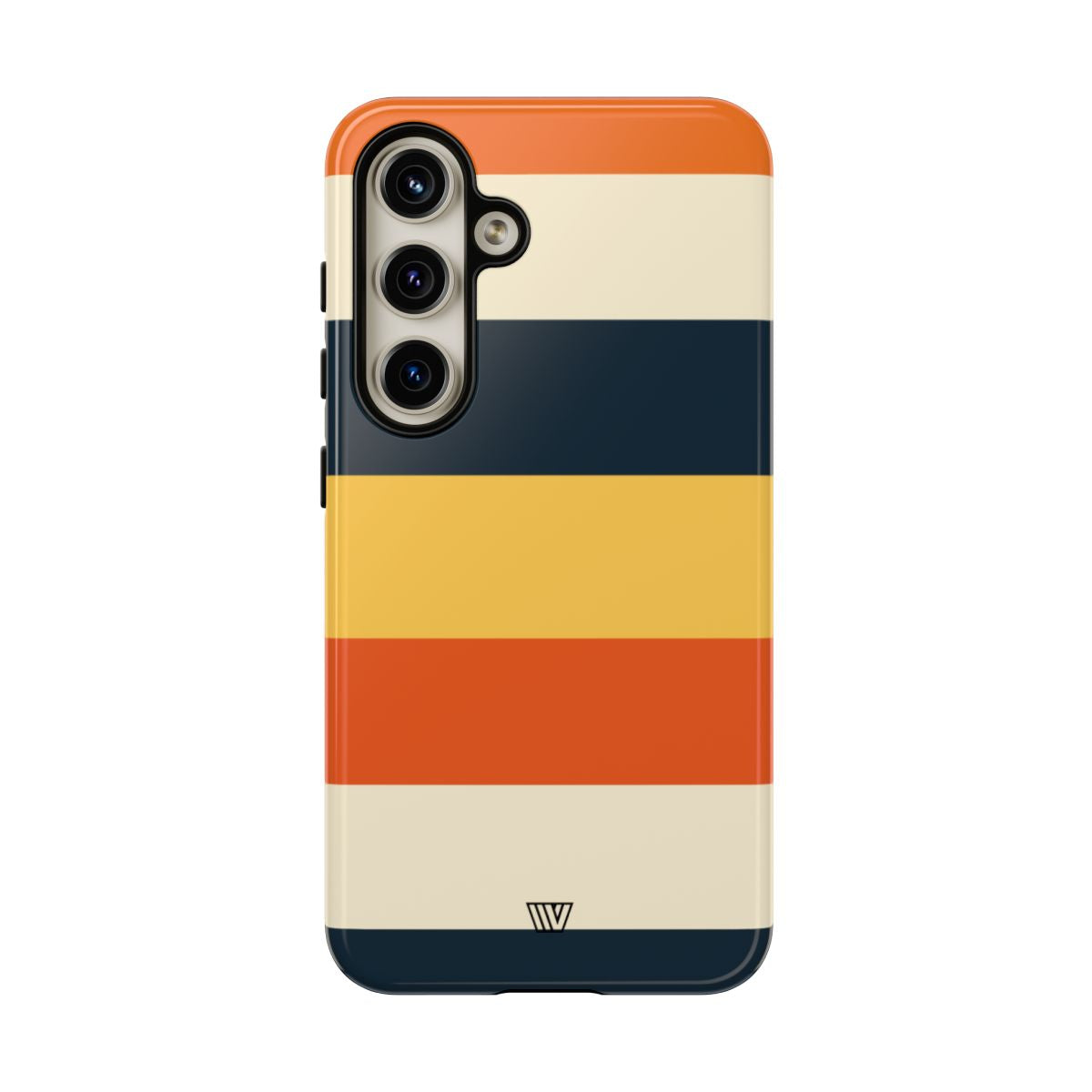 Beach Sunset Stripes Tough Phone Case