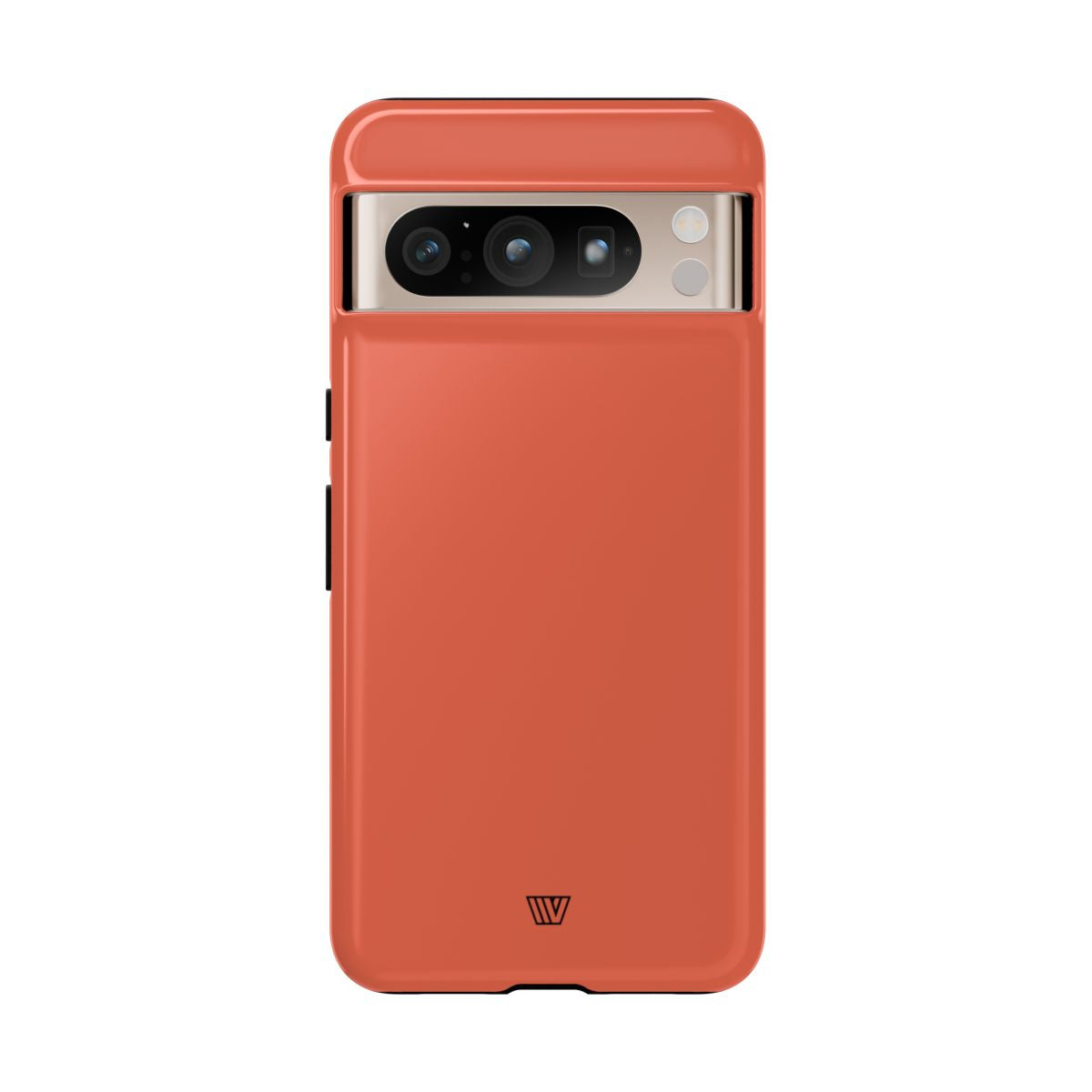 Burnt Sienna Tough Phone Case Dual-Layer Protection