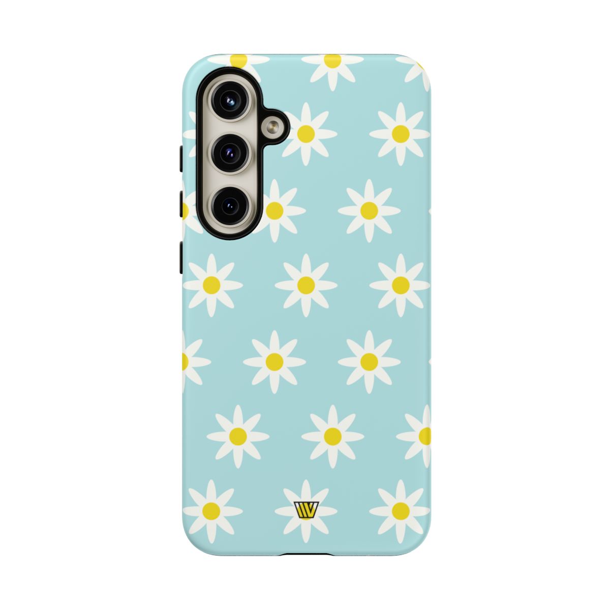 Tough Phone Case Dual Layer Impact Resistant DOODLE DAISY