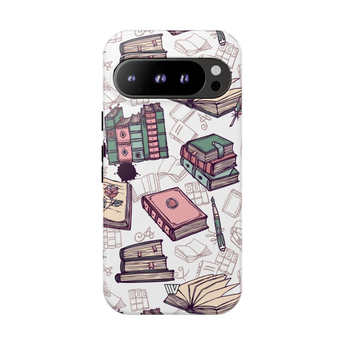 Tough Phone Case Impact Resistant Dual-layer Protective - BOOK LOVER