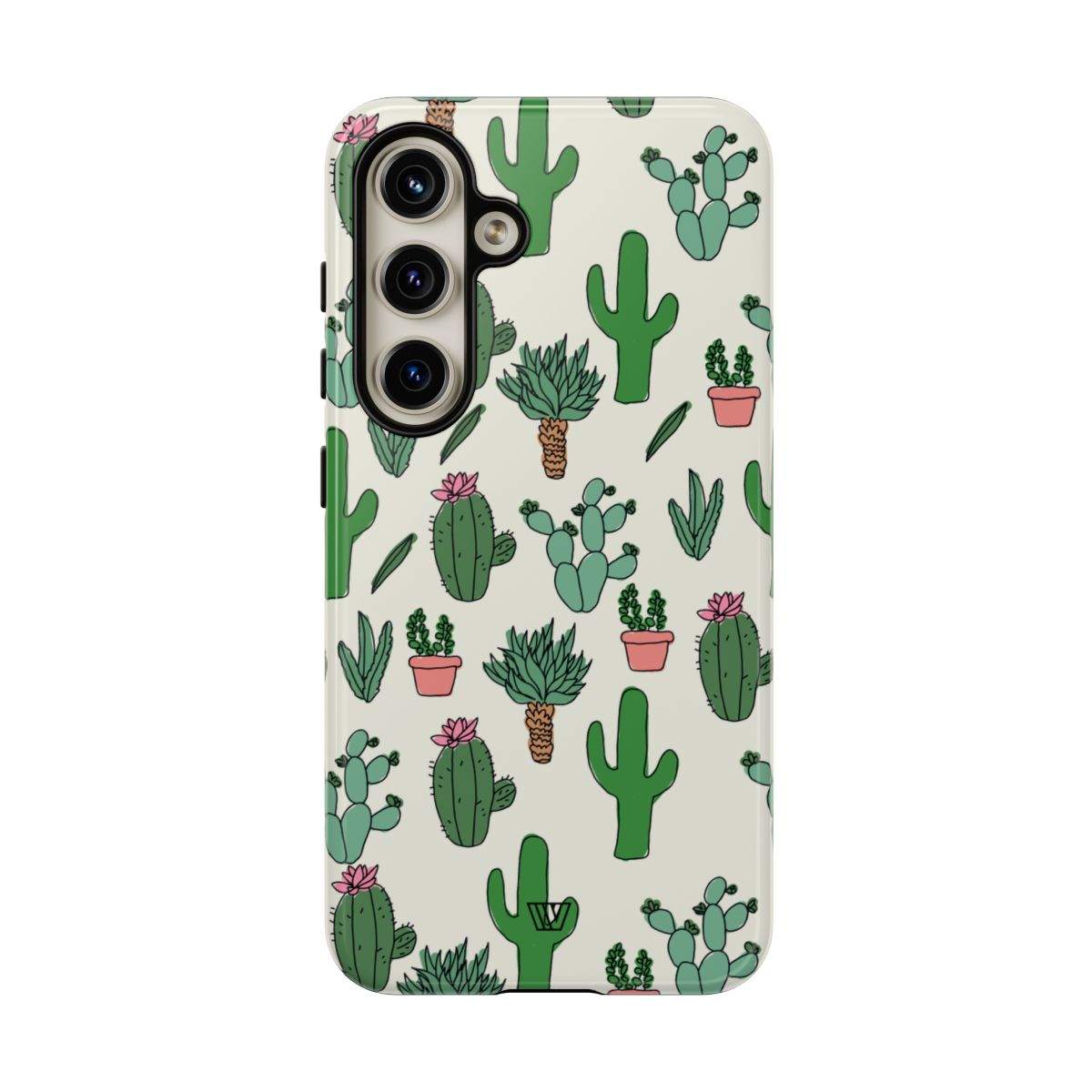Tough Impact-Resistant Phone Case CACTUS DOODLES