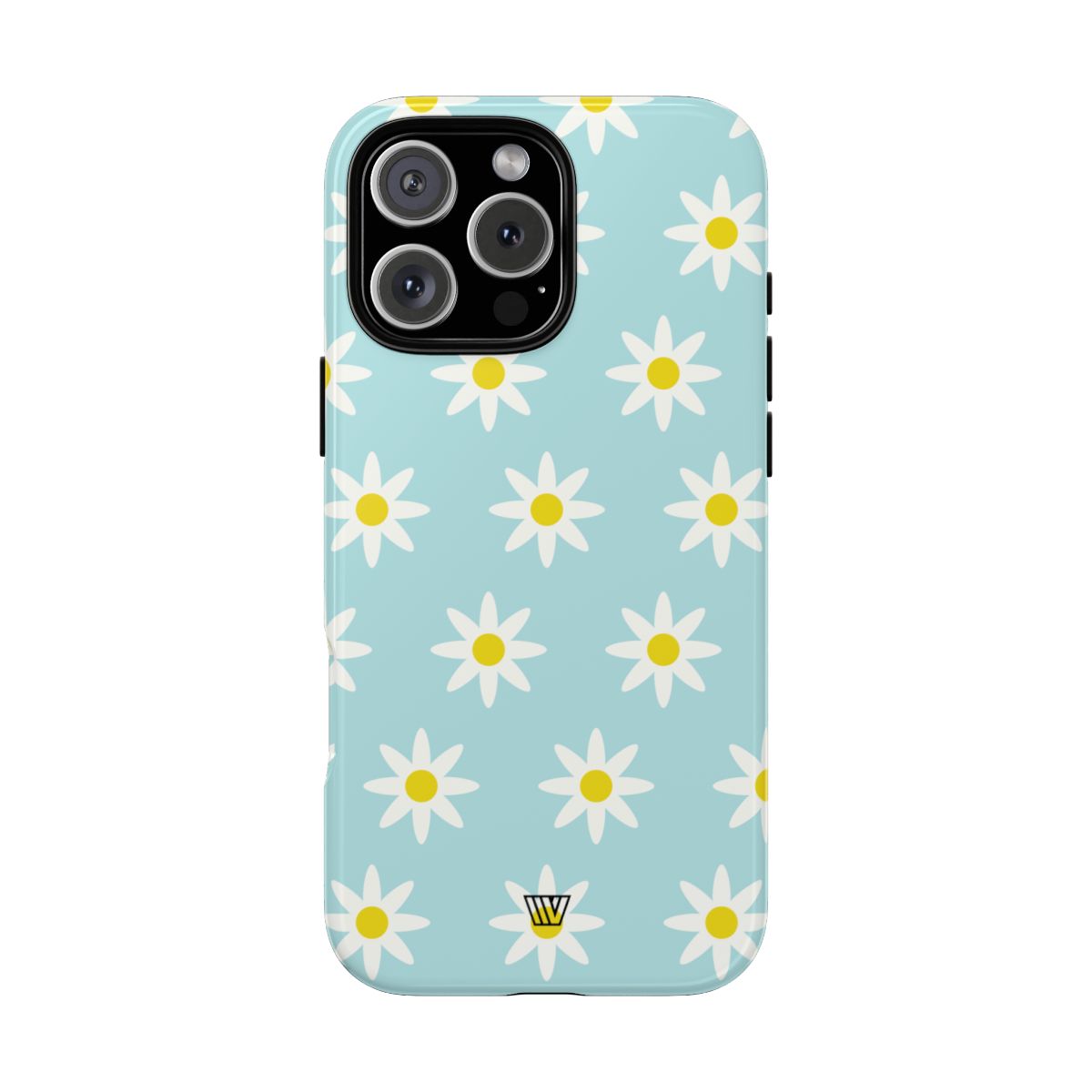 Tough Phone Case Dual Layer Impact Resistant DOODLE DAISY