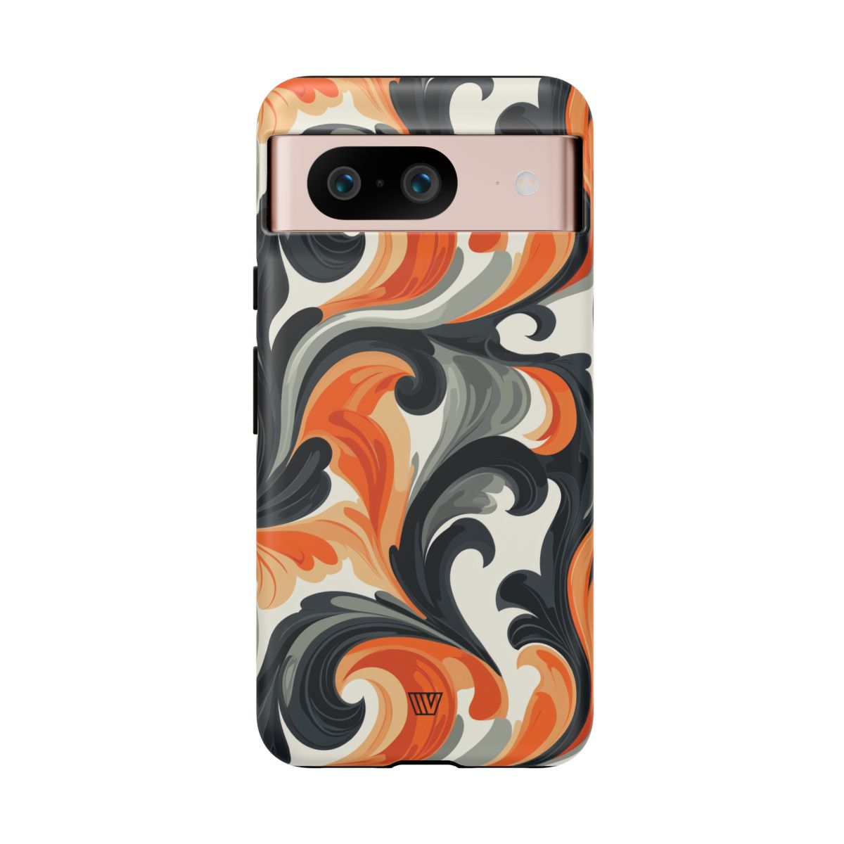 Tough Phone Case Baroque Swirl Polycarbonate Shell Trovvve