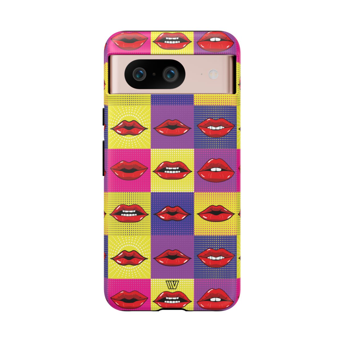 Tough Phone Case Dual-layer Protection POP ART LIPS