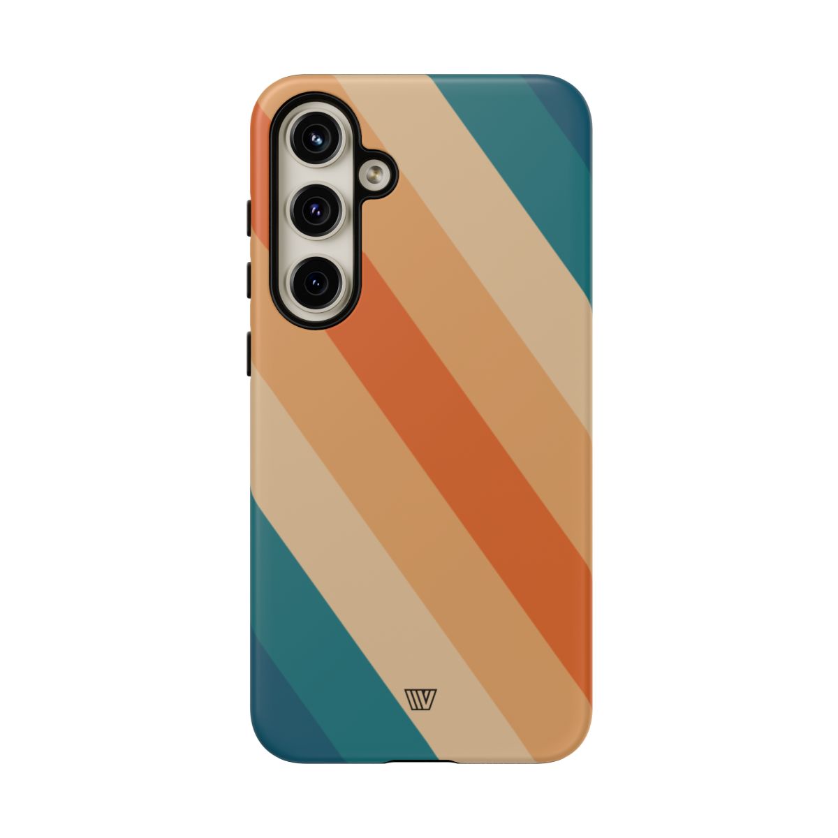 Retro Stripe Tough Phone Case 70s Style