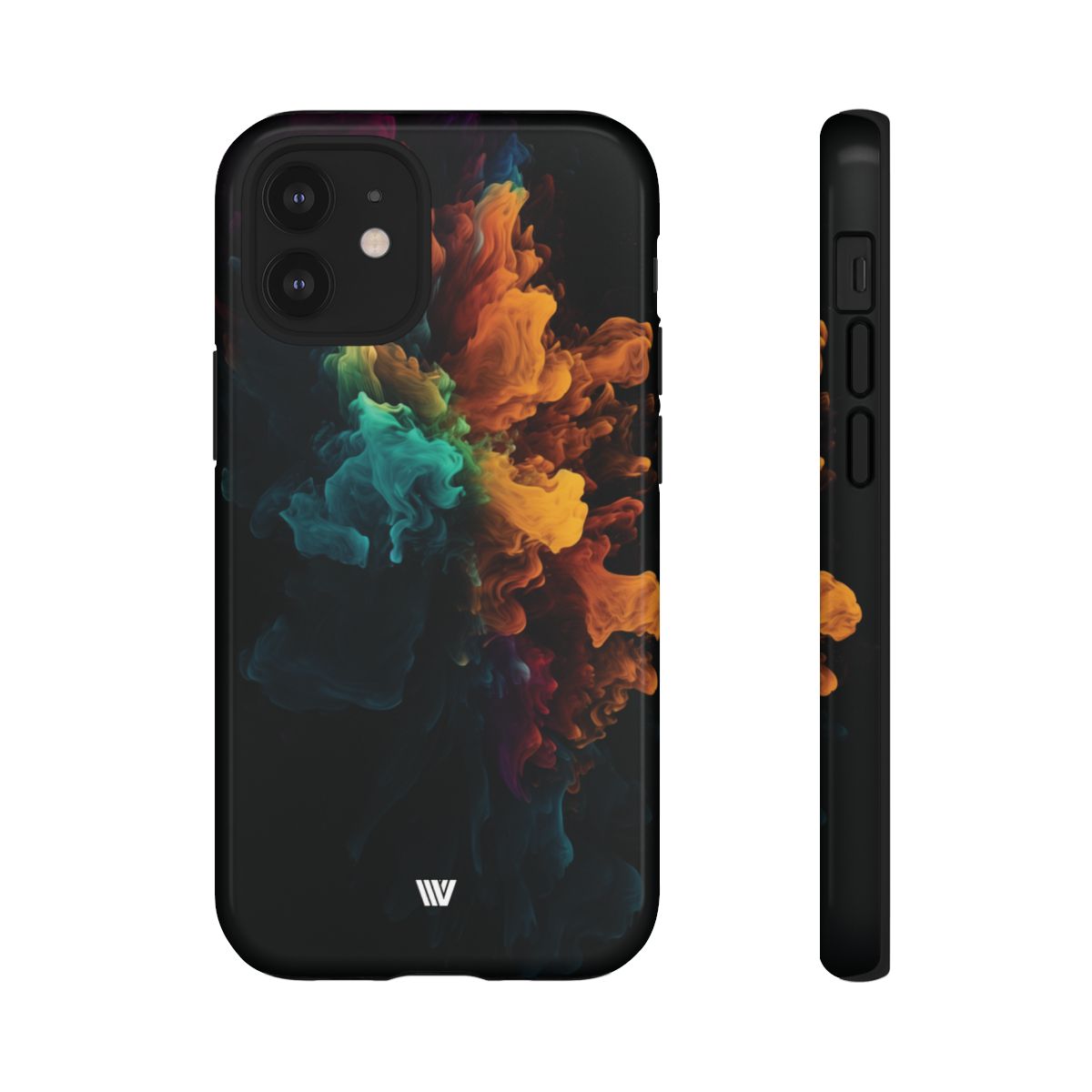 Tough Phone Case Dual-Layer Protection Color Burst