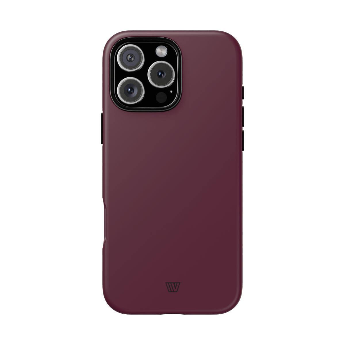 Tough Phone Case Wine Berry Protective Dual-Layer Polycarbonate Shell