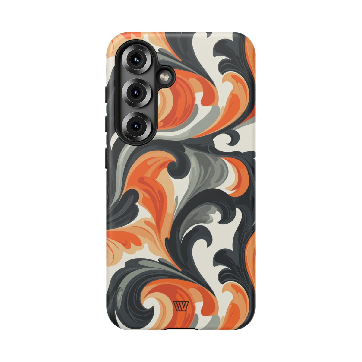Tough Phone Case Baroque Swirl Polycarbonate Shell Trovvve