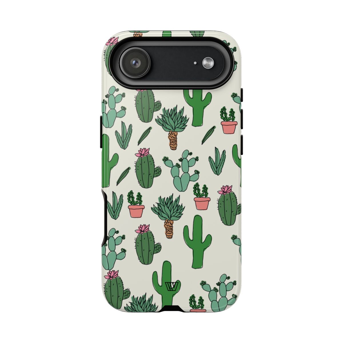 Tough Impact-Resistant Phone Case CACTUS DOODLES