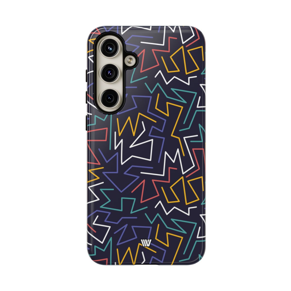 Tough Impact Resistant Phone Case ZIGZAG NIGHT