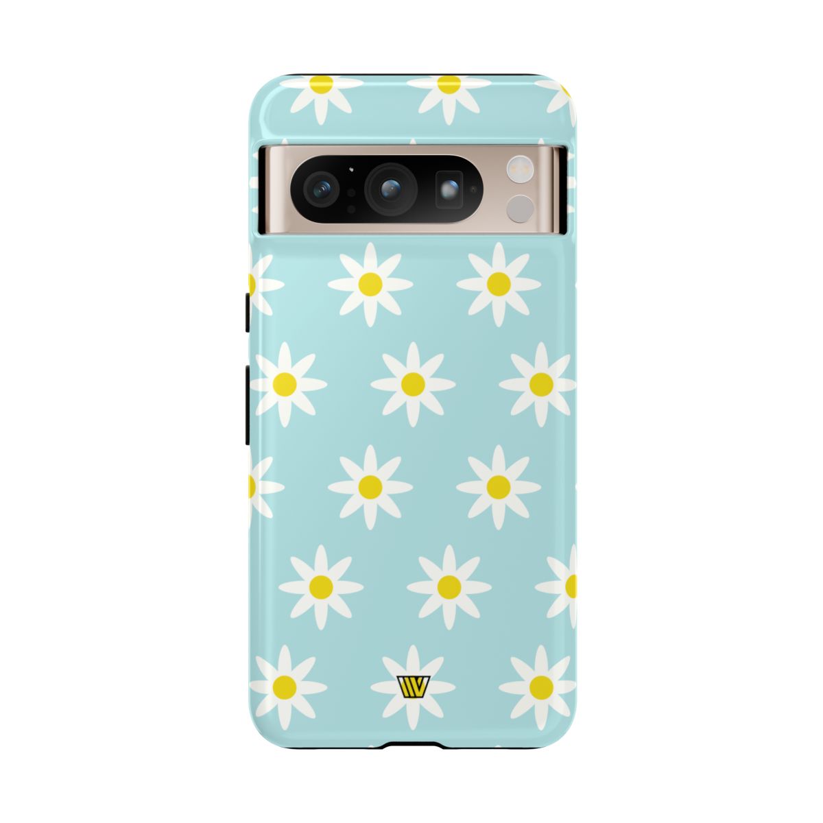 Tough Phone Case Dual Layer Impact Resistant DOODLE DAISY