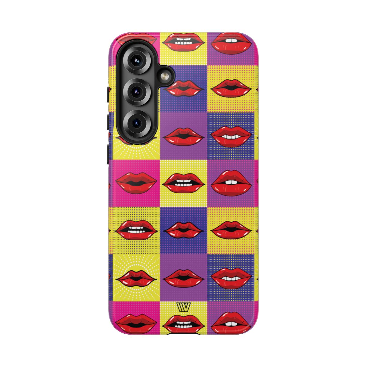 Tough Phone Case Dual-layer Protection POP ART LIPS