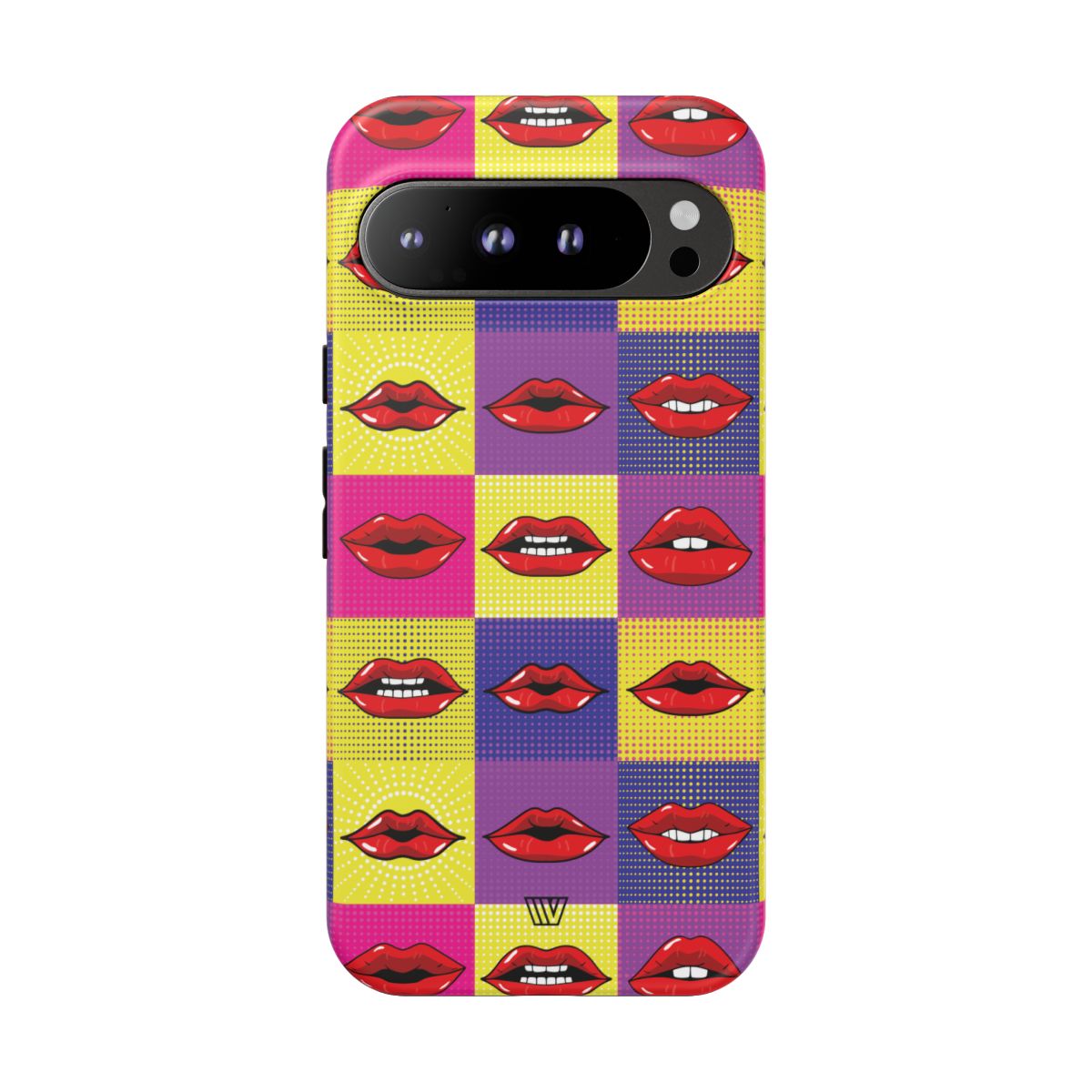 Tough Phone Case Dual-layer Protection POP ART LIPS