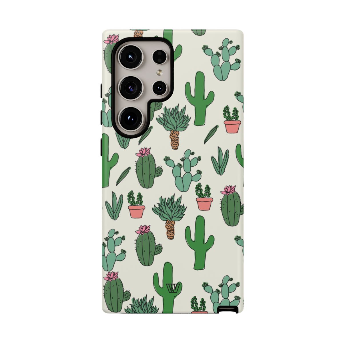 Tough Impact-Resistant Phone Case CACTUS DOODLES