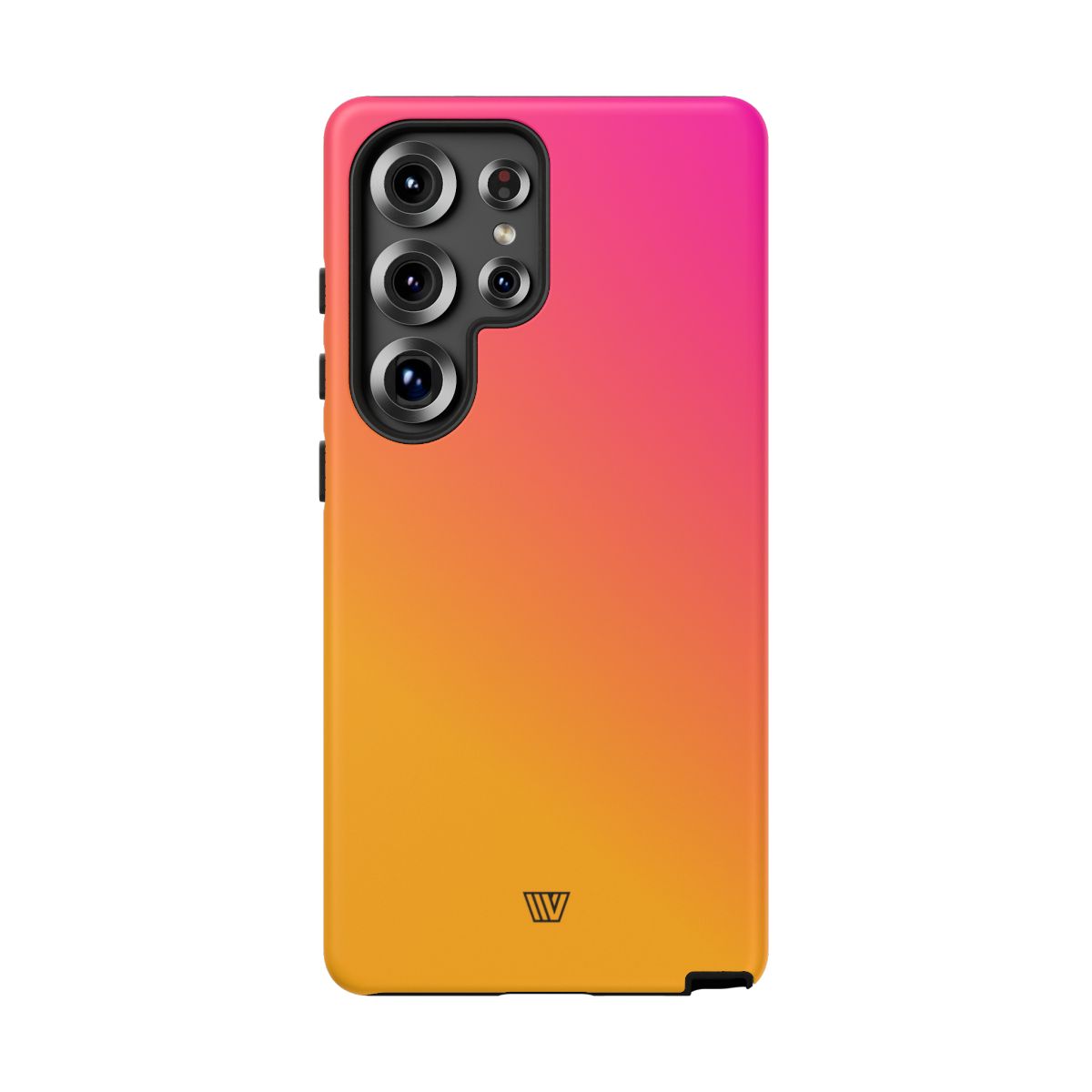 Hot Pink Orange Tough Phone Case