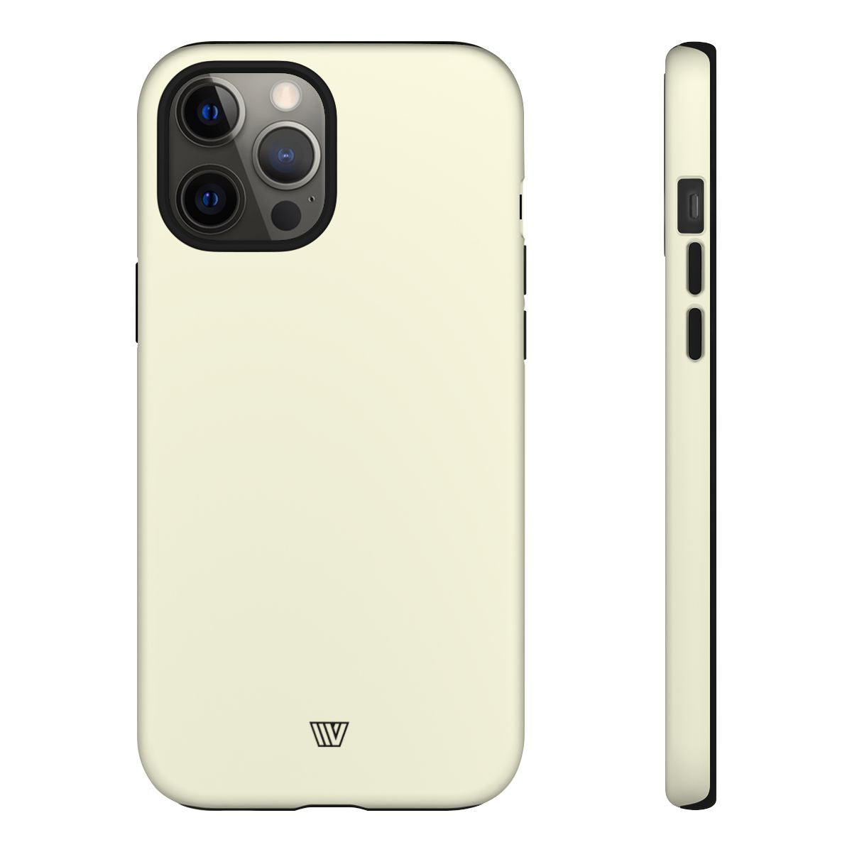 Tough Ivory Phone Case Dual Layer Impact-Resistant Trovvve