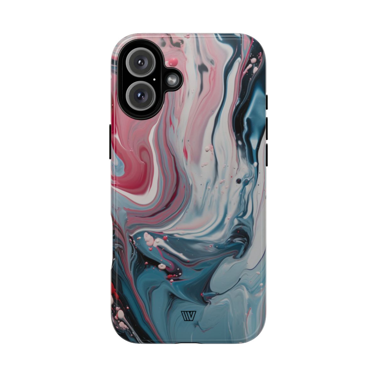 Blue Pastel Swirl Tough Phone Case
