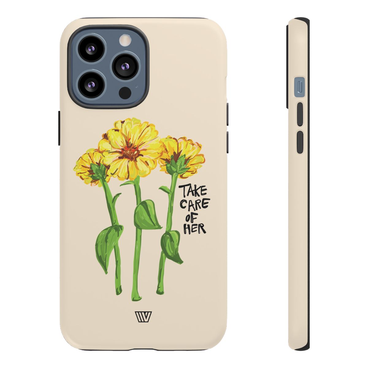 Tough Impact-Resistant Phone Case TAKE CARE OF HER