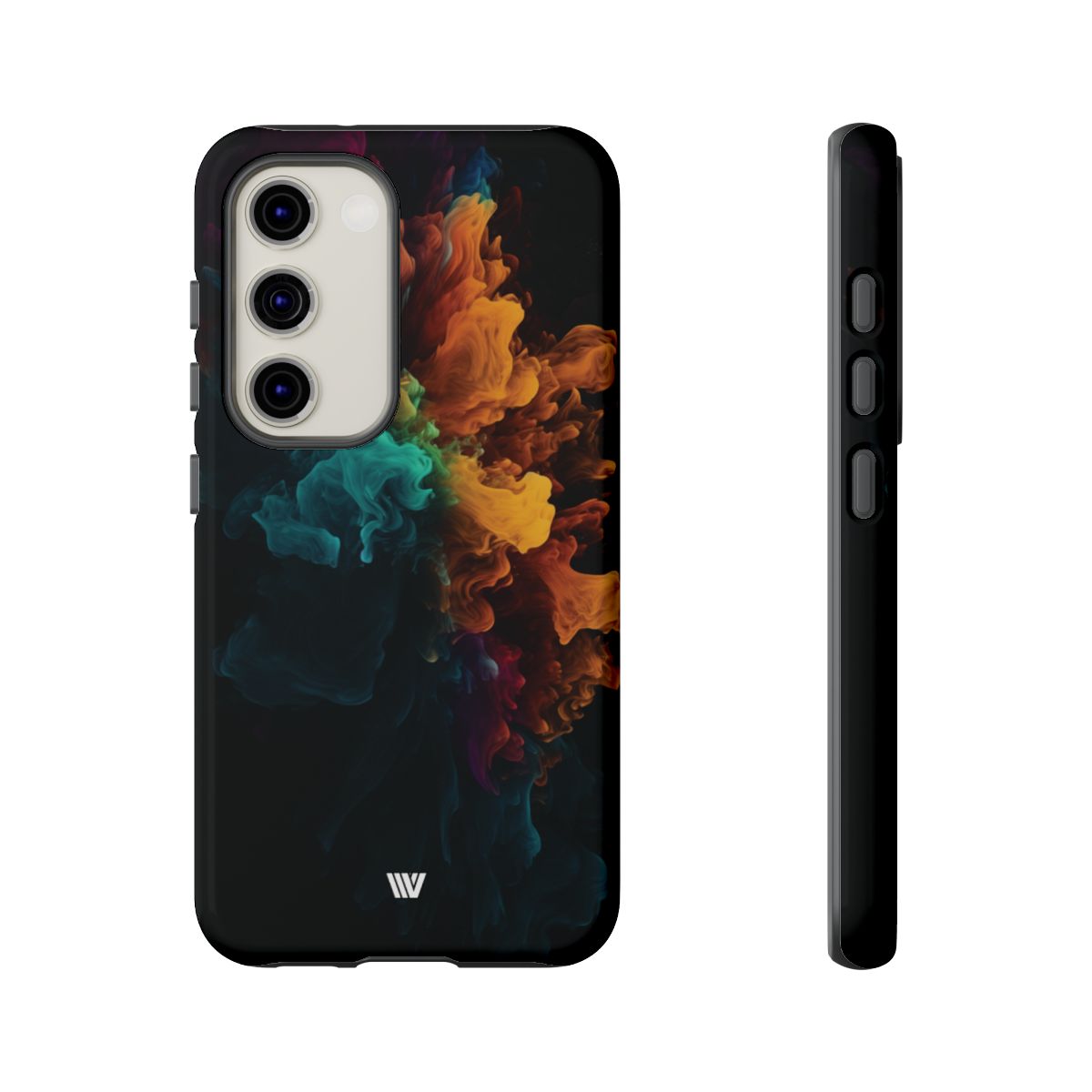 Tough Phone Case Dual-Layer Protection Color Burst