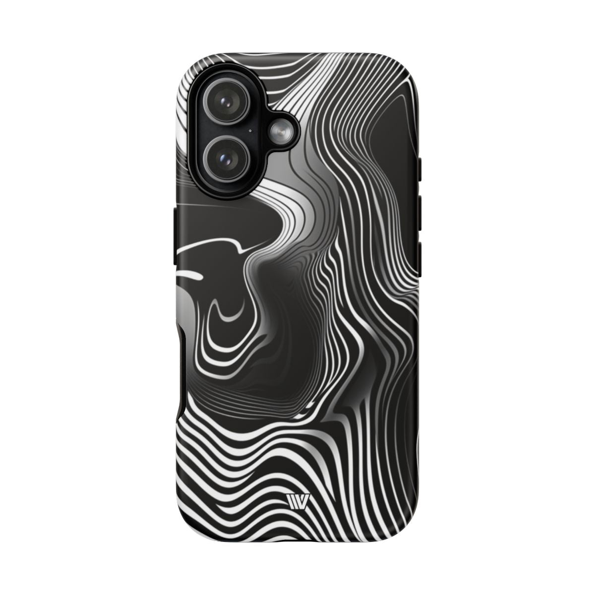 Abstract Zebra Stripes Tough Phone Case