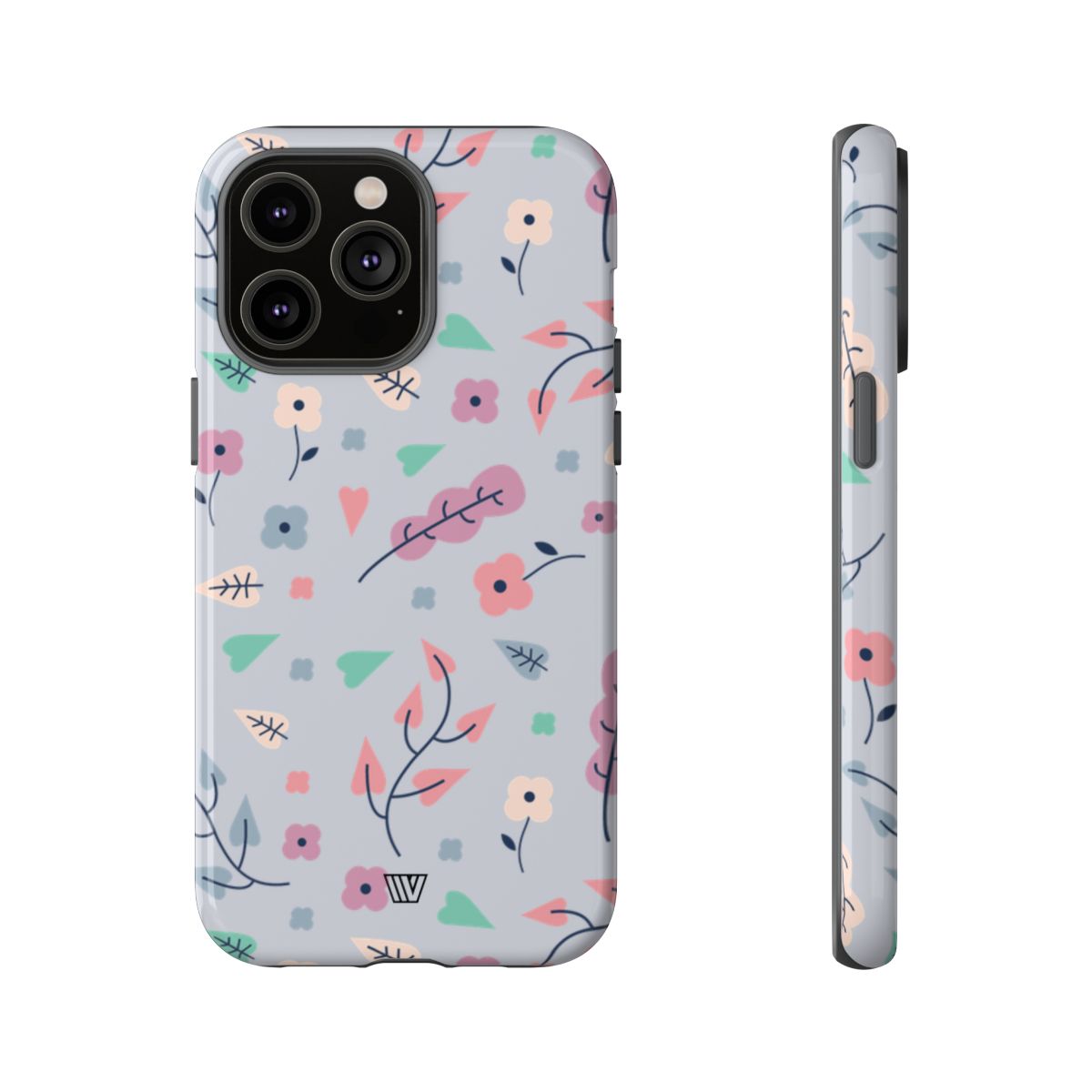 Petal Pastels Tough Phone Case with Dual-Layer Protection