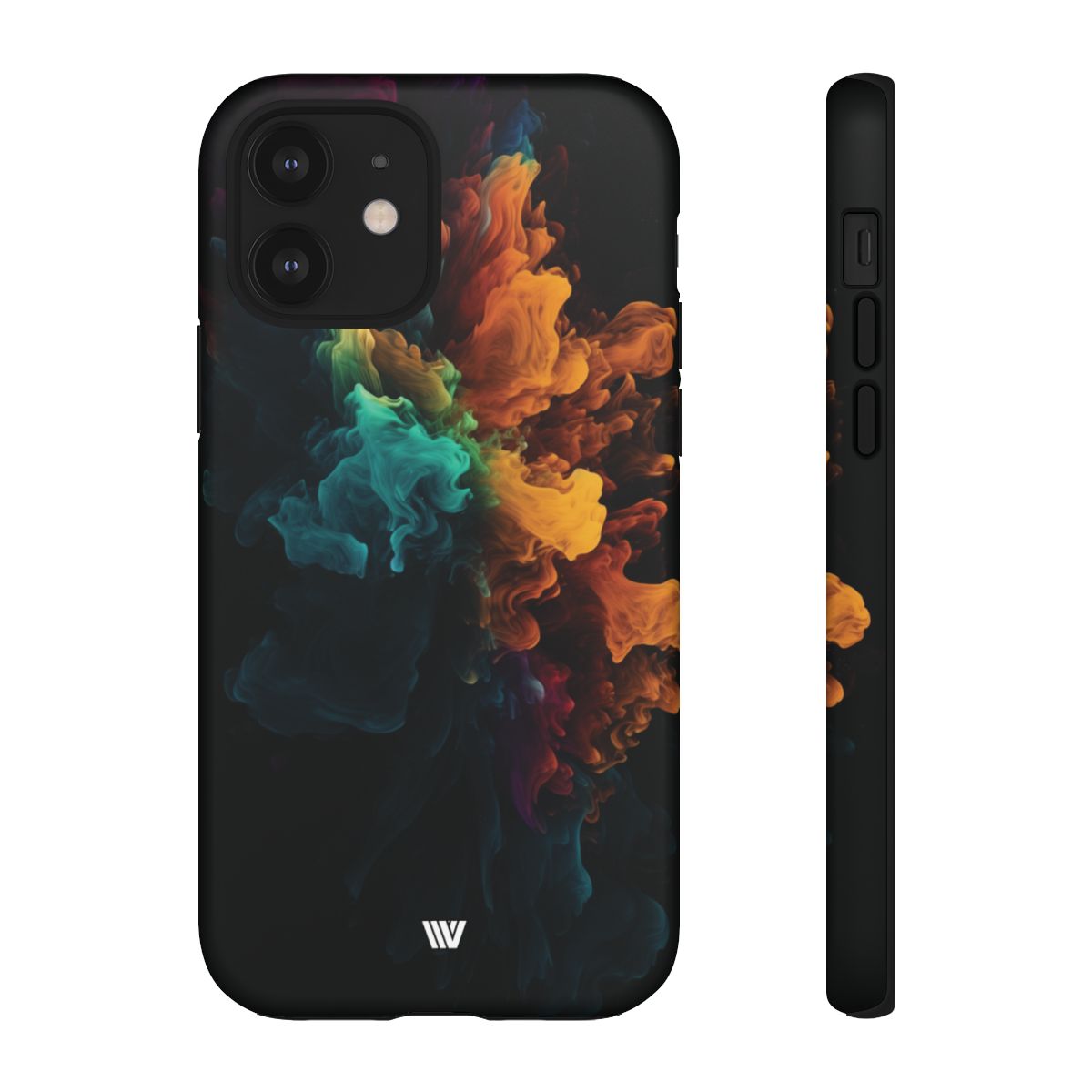 Tough Phone Case Dual-Layer Protection Color Burst