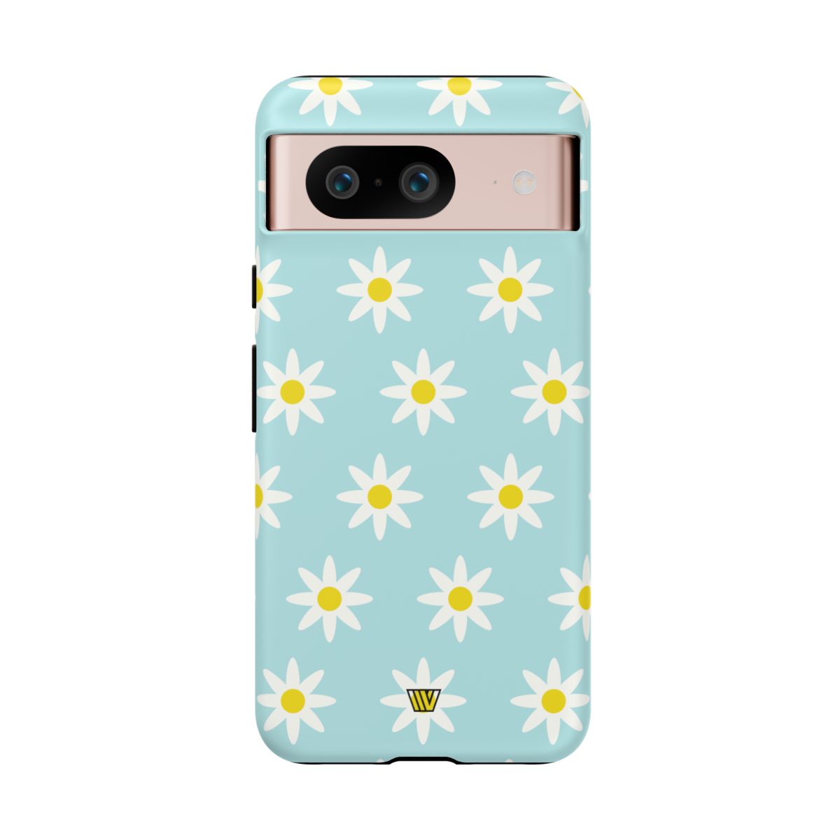 Tough Phone Case Dual Layer Impact Resistant DOODLE DAISY